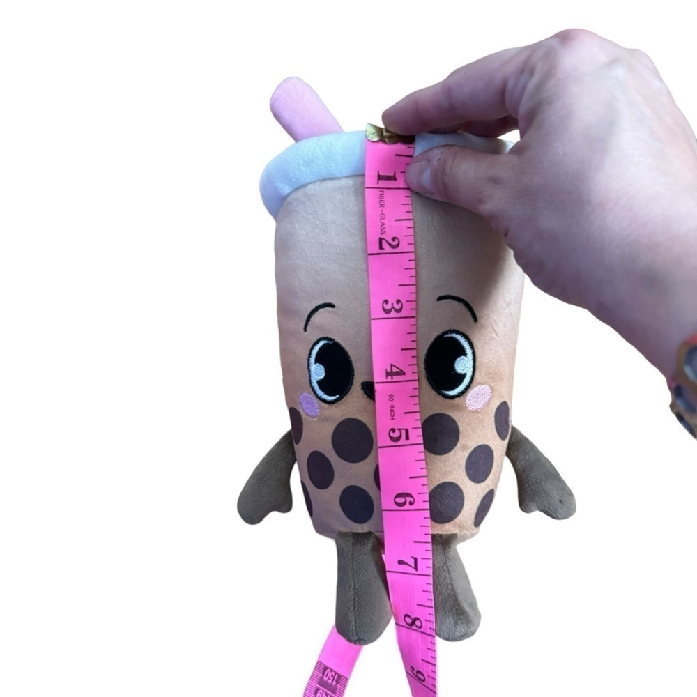 EUC Funko Plushies Boba Tea, pink and brown, approx 7β - Picture 5 of 7